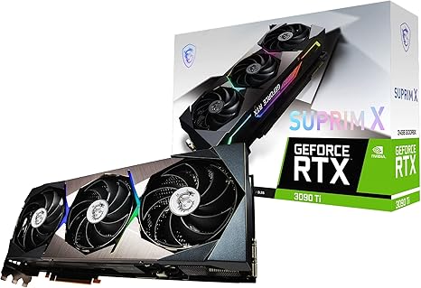 MSI GeForce RTX 3090 Ti SUPRIM X 24G Gaming Graphics Card - NVIDIA RTX 3090 Ti, 24 GB Memory - Image 1
