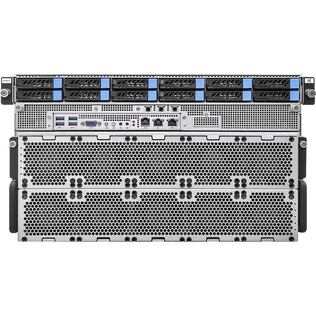 Exxact TensorEX 6U HGX H200 Server - 2x AMD EPYC 9005/9004-Series processor - Image 1