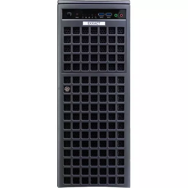 Exxact TensorEX 4U Rack-Mountable Workstation - 2x 4th/5th Gen Intel Xeon Scalable processor - Image 1