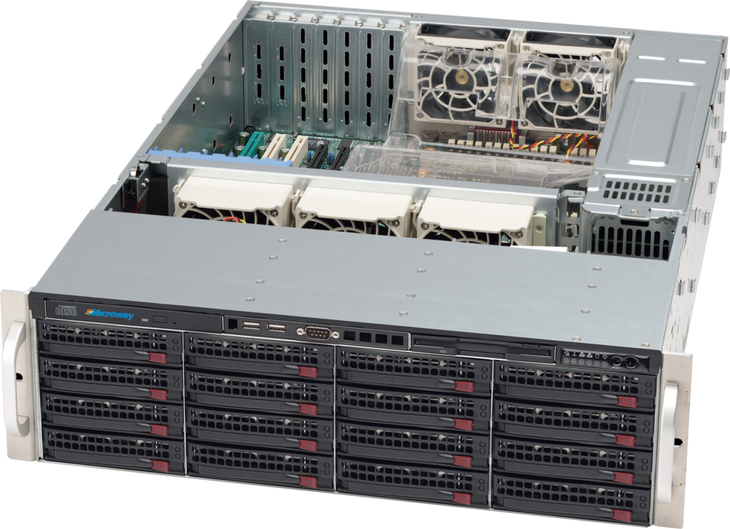 NumberSmasher 3U 2P Xeon HPC + Storage Server - Image 1