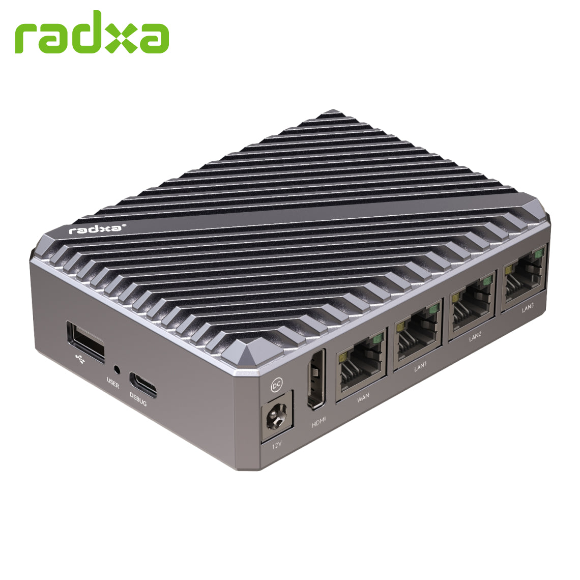 Radxa E54C - High-Performance AI Edge Network Computer, Dual A76, 5Top