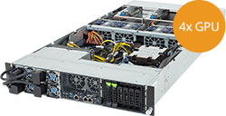 CyberServe EPYC EP1 202-NVMe-G 4GPU G5