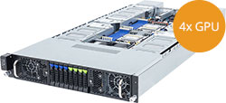 CyberServe EPYC EP2 208G-4NVMe GPU AI G5