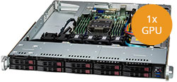 CyberServe Xeon SP1-110S NVMe G5 GPU