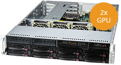 CyberServe Xeon SP1-208S NVMe G5 GPU
