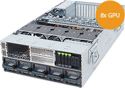 CyberServe Xeon SP2-404G 4NVMe MGX GPU G6