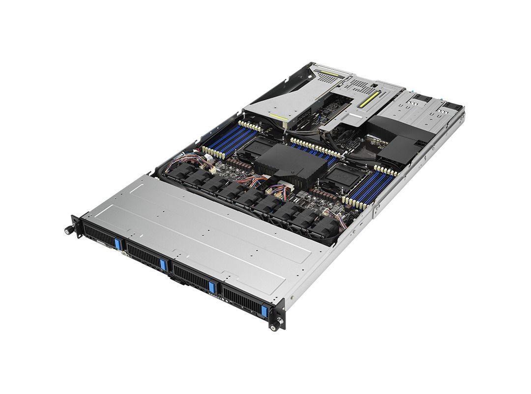 ASUS Intel (Dual CPU Socket, 1 GPU) 1U AI Server