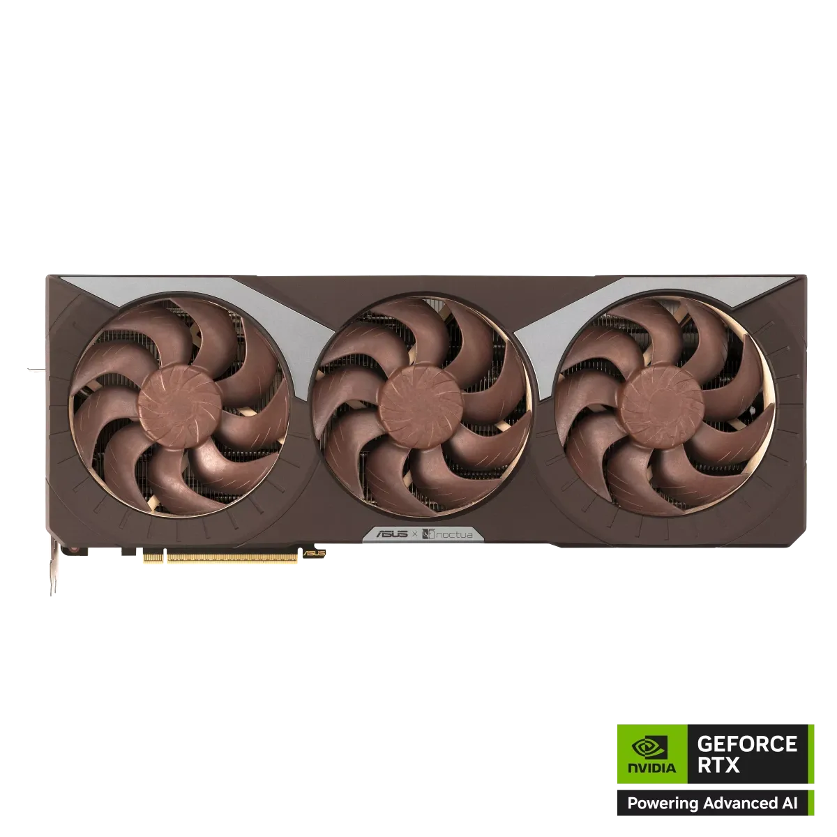 ASUS GeForce RTX 5080 16GB GDDR7 Noctua OC Edition Graphics Card PCI Express 5.0 2X HDMI 2.1b 3X DisplayPort 2.1b 1x 16-pin Power Connector 3 Year Warranty