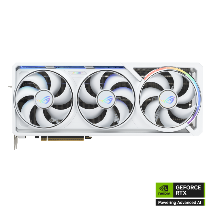 ASUS ROG-ASTRAL-RTX5090-O32G-WHITE ROG Astral GeForce RTX 5090 White OC Edition Graphics Card 32GB GDDR7 PCI Express 5.0 2x HDMI 2.1a 3x DisplayPort 2.1a 1x 16-pin Power Connector ARGB