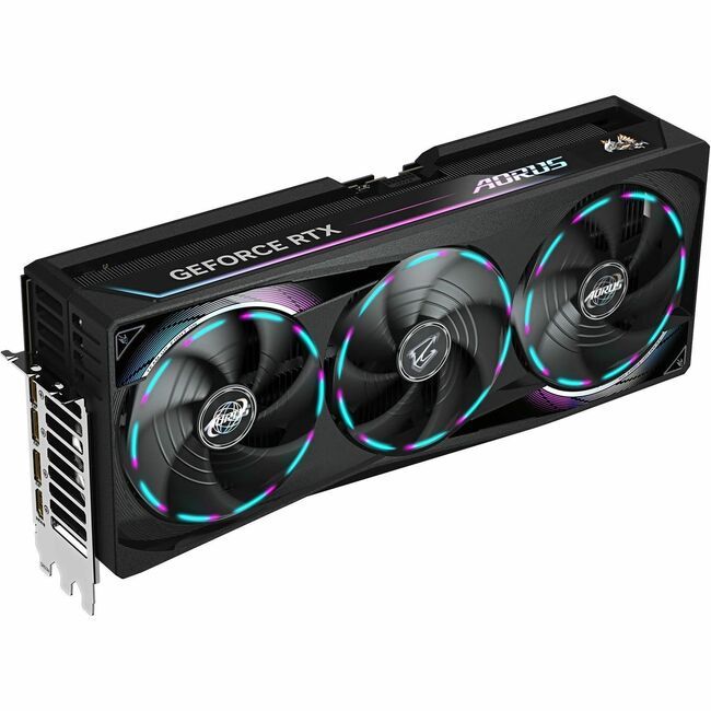 Gigabyte GV-N5090AORUS M-32GD AORUS GeForce RTX 5090 32GB GDDR7 PCI Express 5.0 ATX Graphics Card 1x HDMI 2.1b 3x DP 2.1a