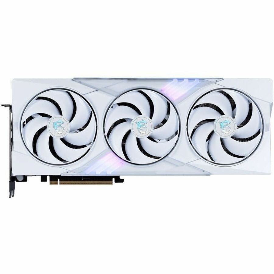 MSI G507T-16GTCW NVIDIA GeForce RTX 5070 Ti TRIO OC WHITE Graphics Card 16GB GDDR7 PCI Express 5.01x HDMI 2.1a 3x DisplayPort 2.1a