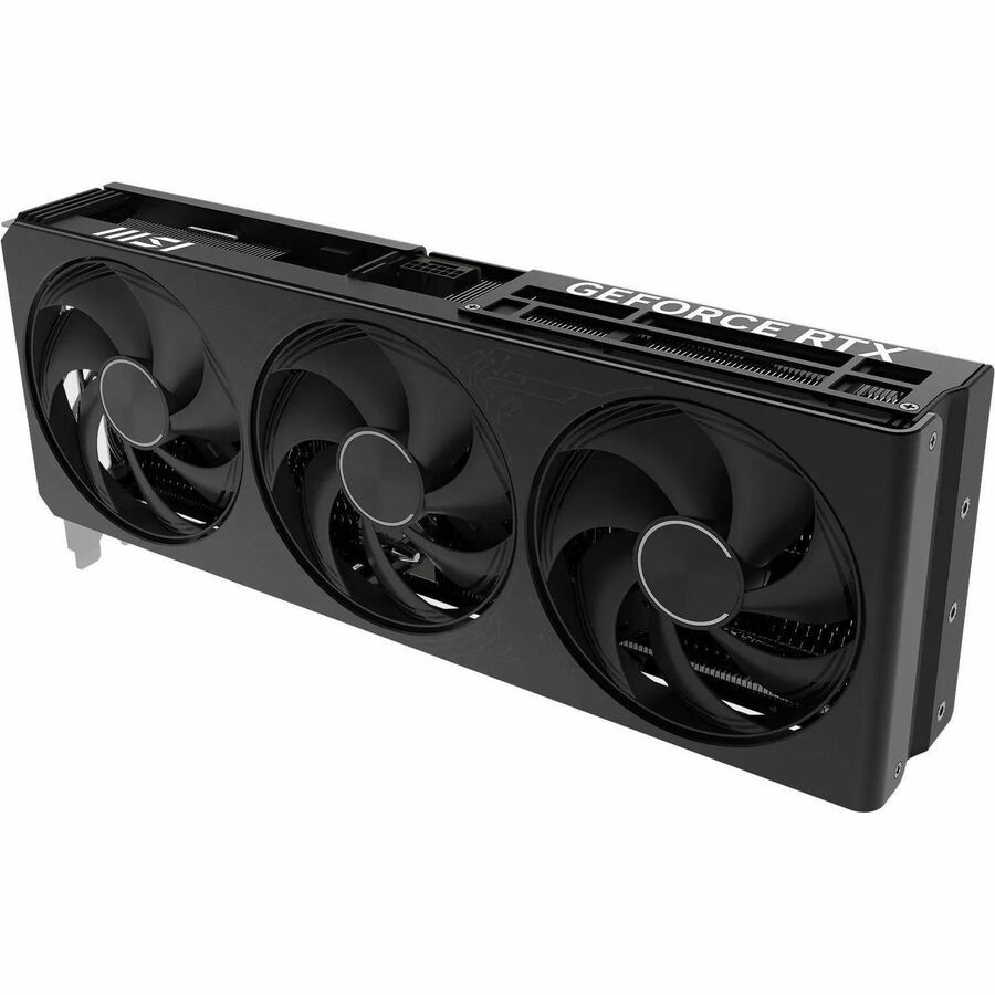 MSI G5080-16I3CB NVIDIA GeForce RTX 5080 INSPIRE 3X OC BLACK Graphics Card 16GB GDDR7 PCI Express 5.0 1x HDMI 2.1a3x DisplayPort 2.1a 1x 16-pin Power Connector