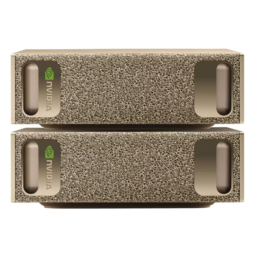 PNY Nvidia DGX Spark Grace Blackwell 2-Pack 20 core Arm10 Cortex-X925 + 10 Cortex-A725 128GB LPDDR5x 1000 AI TOPS DGX OS 4TB NVME.M2 10 GbE Wi-Fi 7 BT 5.3