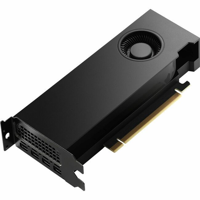 PNY NVIDIA Quadro RTX 4000 SFF ADA 20GB GDDR6 PCI Express 4.0 Video Card - Active Cooling (4xDP) - VCNRTX4000ADALP-BLK