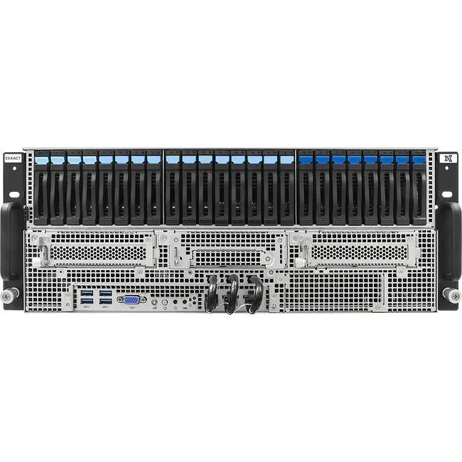 Exxact TensorEX 4U Server - 2x AMD EPYC 9005/9004-Series processor