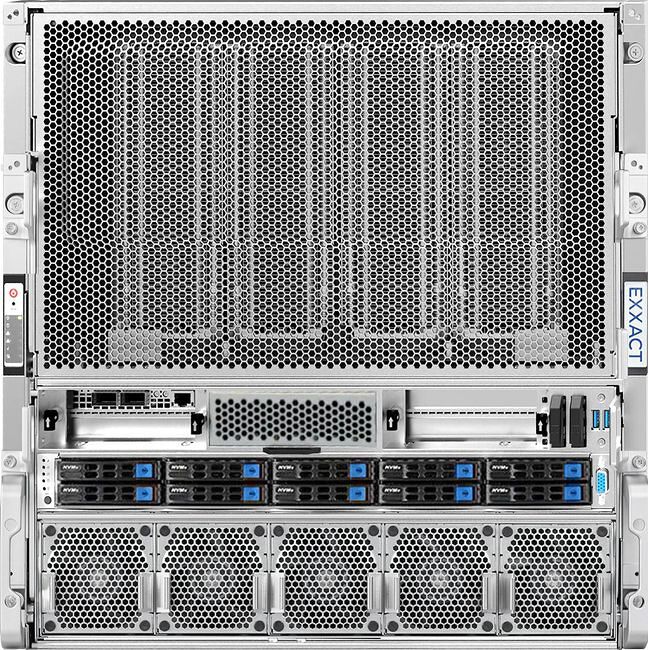 Exxact TensorEX 10U HGX B200 Server - 2x AMD EPYC 9005/9004-Series processor - TS4-154079096