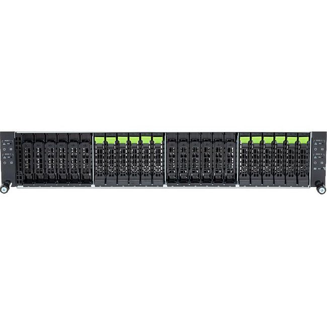 Exxact TensorEX 2U 2x Node Server - 1x NVIDIA Grace Hopper Superchip - TS2-160723162