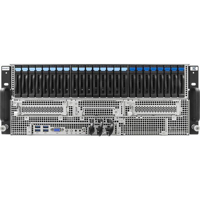 Exxact TensorEX 4U Server - 2x AMD EPYC 9005/9004-Series processor - TS4-185599419
