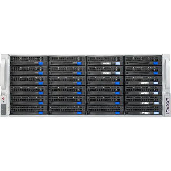Exxact TensorEX 4U Storage Server - 2x 4th/5th Gen Intel Xeon Scalable processor - TTT-131187014