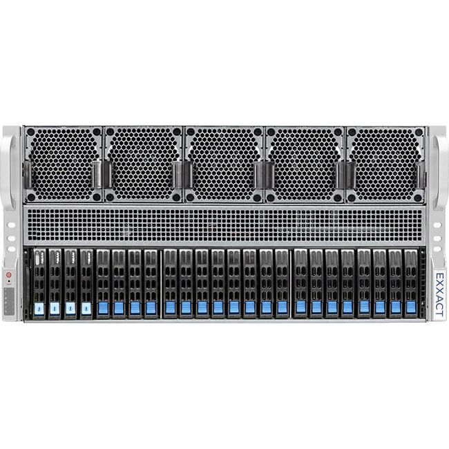 Exxact TensorEX 5U Server - 2x AMD EPYC 9005/9004-Series processor - TS4-116166291
