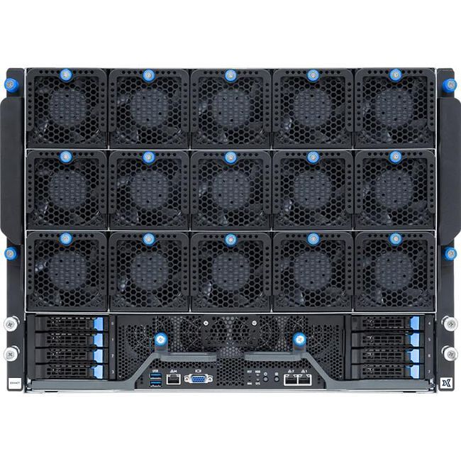 Exxact TensorEX 8U HGX B300 Server - 2x Intel Xeon 6500P/6700E/6700P Series processors - TS4-131188947