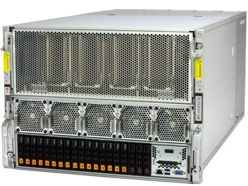 Supermicro GPU SuperServer SYS-821GE-TNHR, NVIDIA DELTA-NEXT HGX GPU Baseboard, 8 H100 80GB SXM5