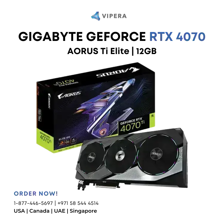 GIGABYTE AORUS GeForce RTX 4070 Ti Elite 12GB