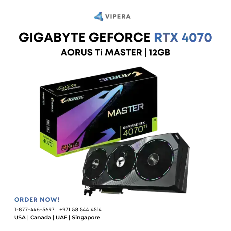 GIGABYTE AORUS GeForce RTX 4070 Ti MASTER 12G