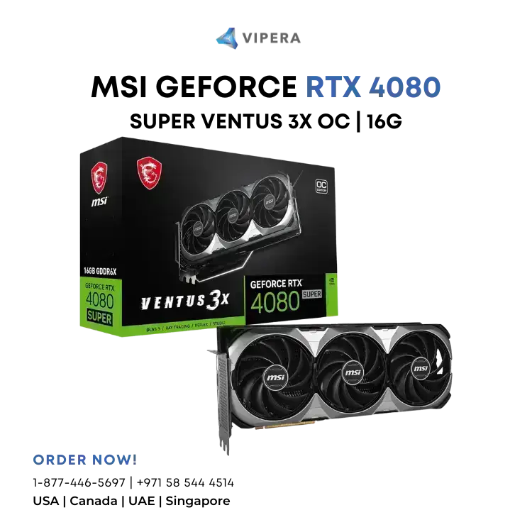 MSI GeForce RTX 4080 SUPER 16G VENTUS 3X OC