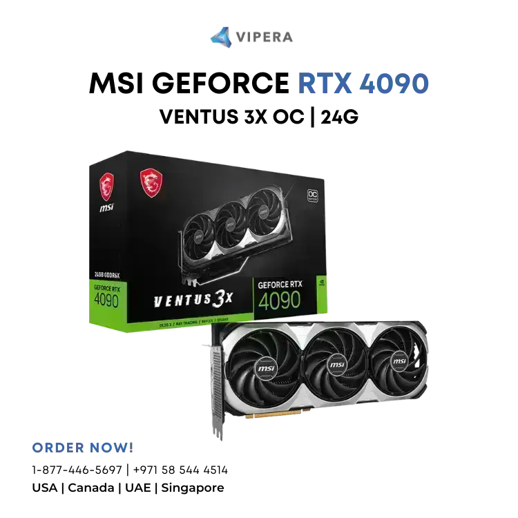 MSI GeForce RTX 4090 VENTUS 3X OC Graphics Card