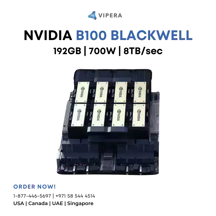 NVIDIA B100 Blackwell AI GPU
