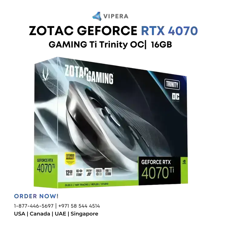 ZOTAC GAMING GeForce RTX 4070 Ti 16GB Trinity OC