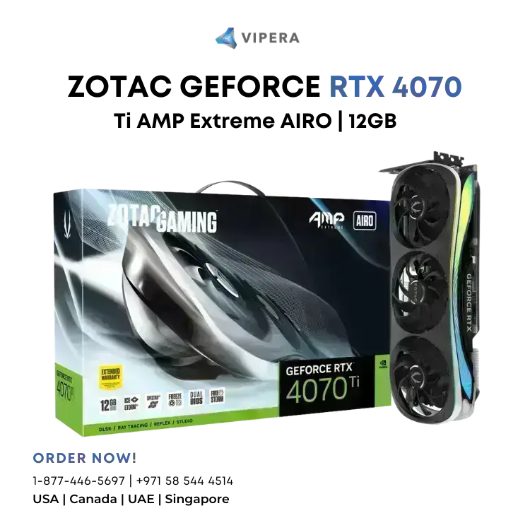 ZOTAC GAMING GeForce RTX 4070 Ti AMP Extreme AIRO